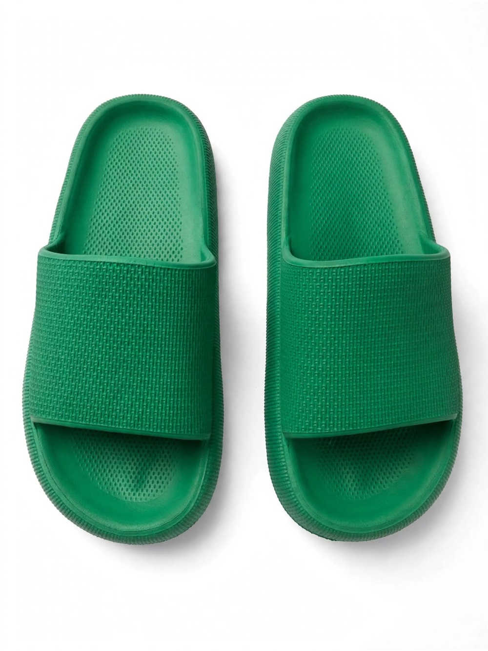 Kids Green Slide Sandals